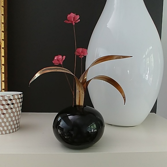 Vintage Brass Floral decor - Picture 3 of 4